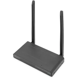 Digitus 4K Wireless HDMI Receiver (RX) zusätzliche Einheit für DS-55328, KVM Switch, Schwarz