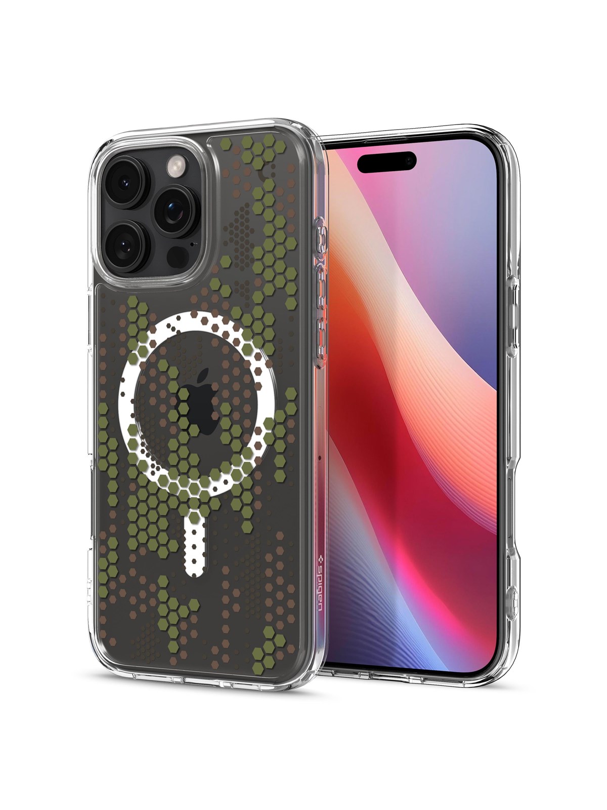 Spigen Ultra Hybrid MagSafe - digital camo - iPhone 16 Pro Max