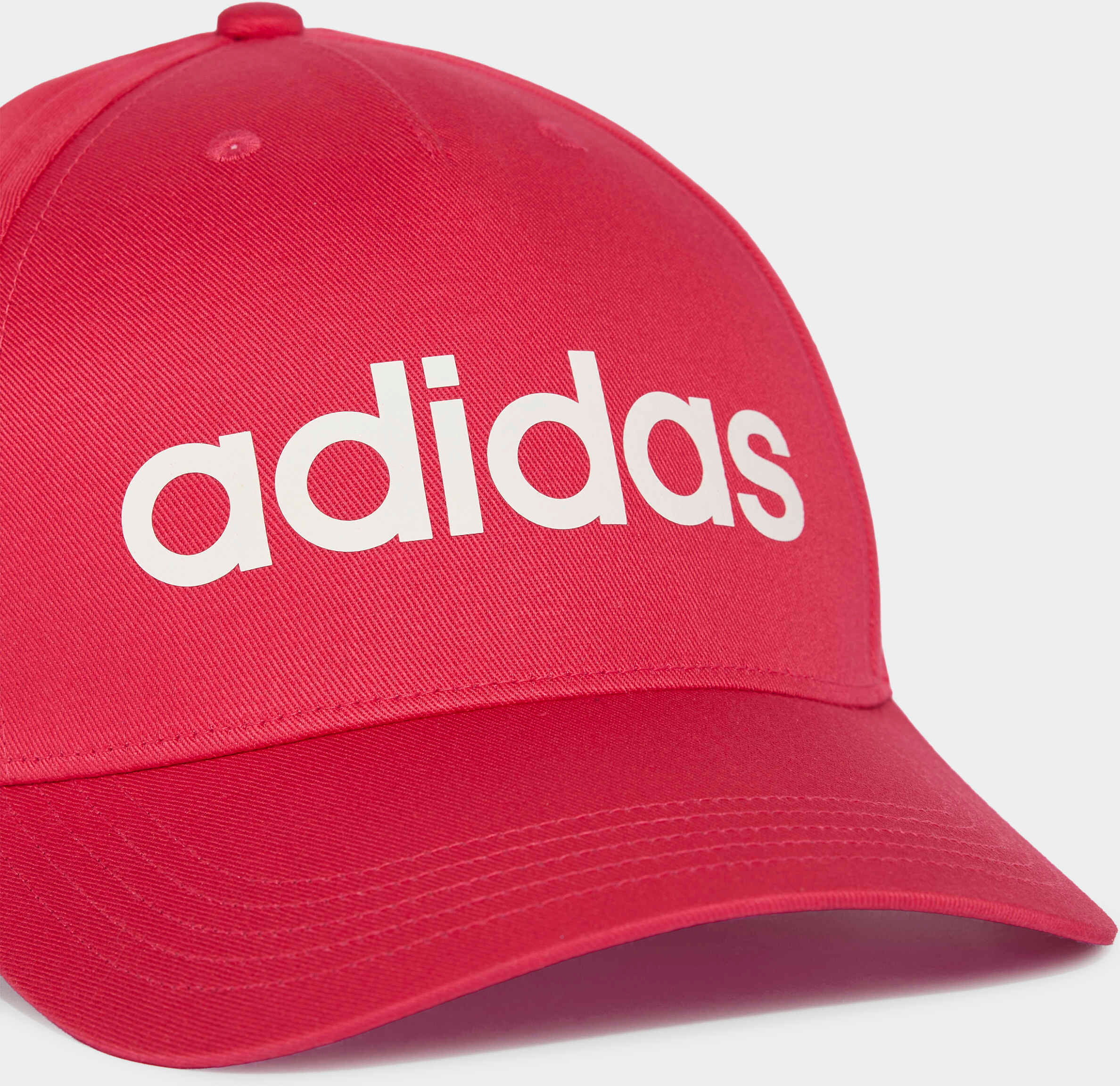 Baseball Cap ADIDAS PERFORMANCE "LINEAR", pink (power pink, weiß), Obermaterial: 100% Baumwolle, Caps Baseball Cap power pink, weiß Einheitsgröße
