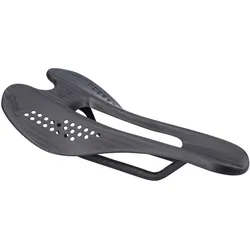 GELU Sattel E-3 Carbon/gelocht | 3K matt weiß
