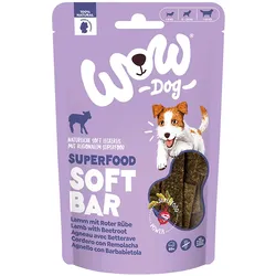 WOW DOG Soft Bar Lamm 6x150 g