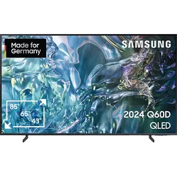 SAMSUNG GQ85Q60D QLED TV (Flat, 85 Zoll / 214 cm, UHD 4K, SMART TV, Tizen)