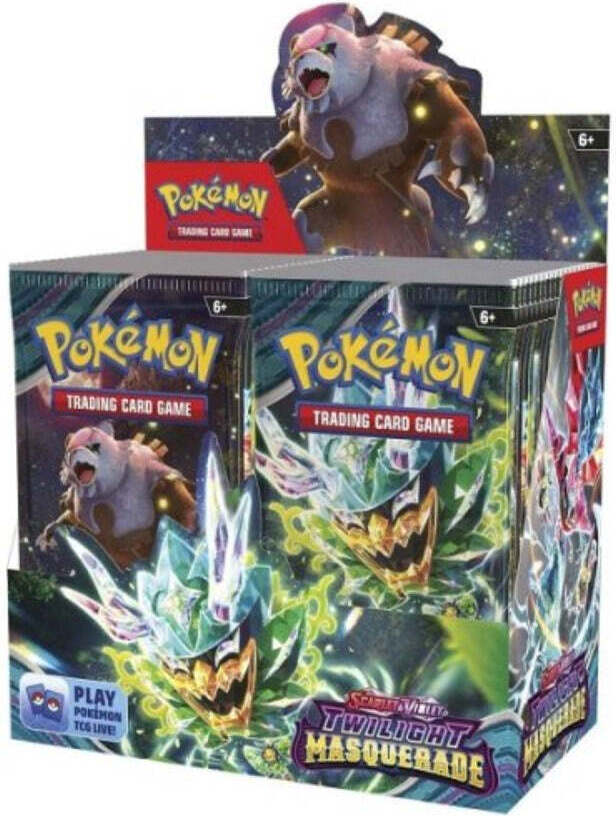 Pokémon Scarlet & Violet Twilight Masquerade Booster Display - EN