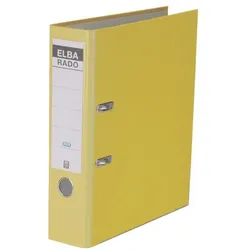 Elba Ordner »rado brillant« 10002261 breit gelb, 8x31.8x28.5 cm