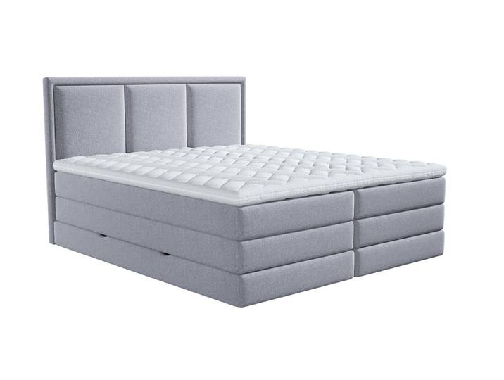 XORA Boxspringbett SWING, türkis, Stoff