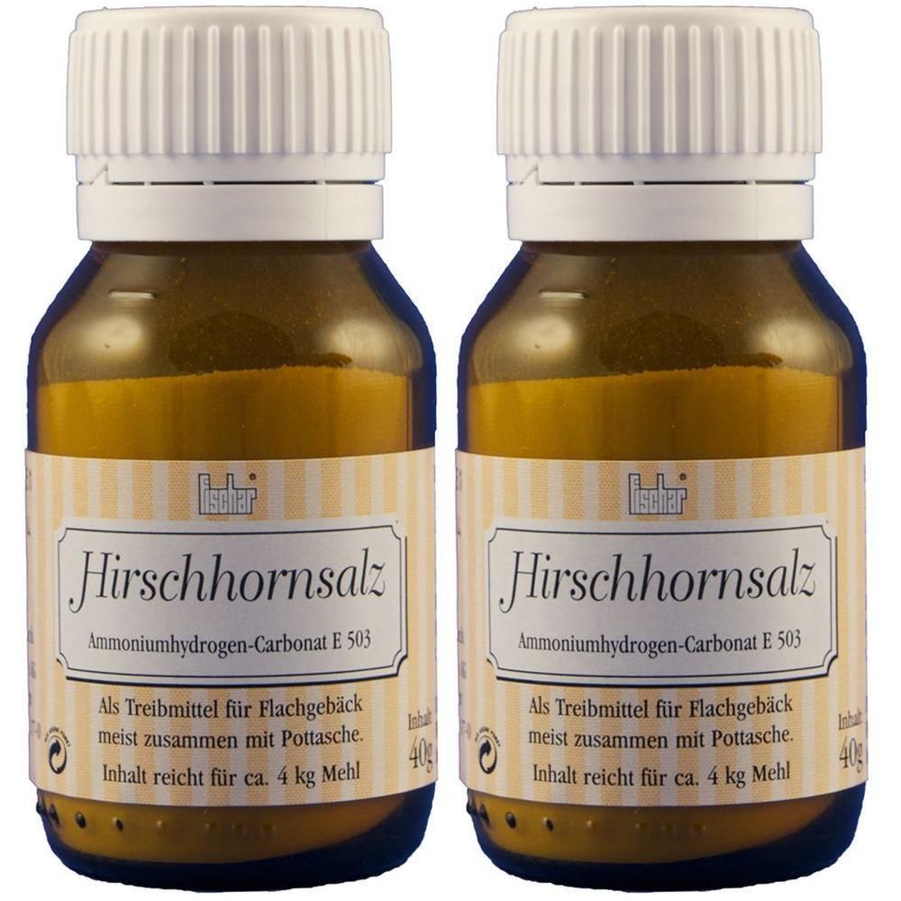 Hirschhornsalz DAB 6 2x 2x40 g Salz