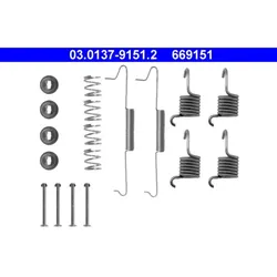 Zubehörsatz Bremsbacken ATE 03.0137-9151.2 für VW LT 28-35 I