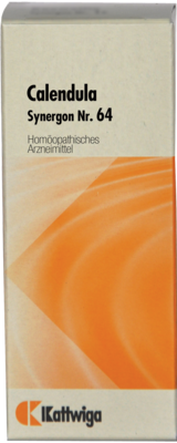 Kattwiga Arzneimittel GmbH SYNERGON KOMPLEX 64 Calendula Tropfen 50 ml 03467170