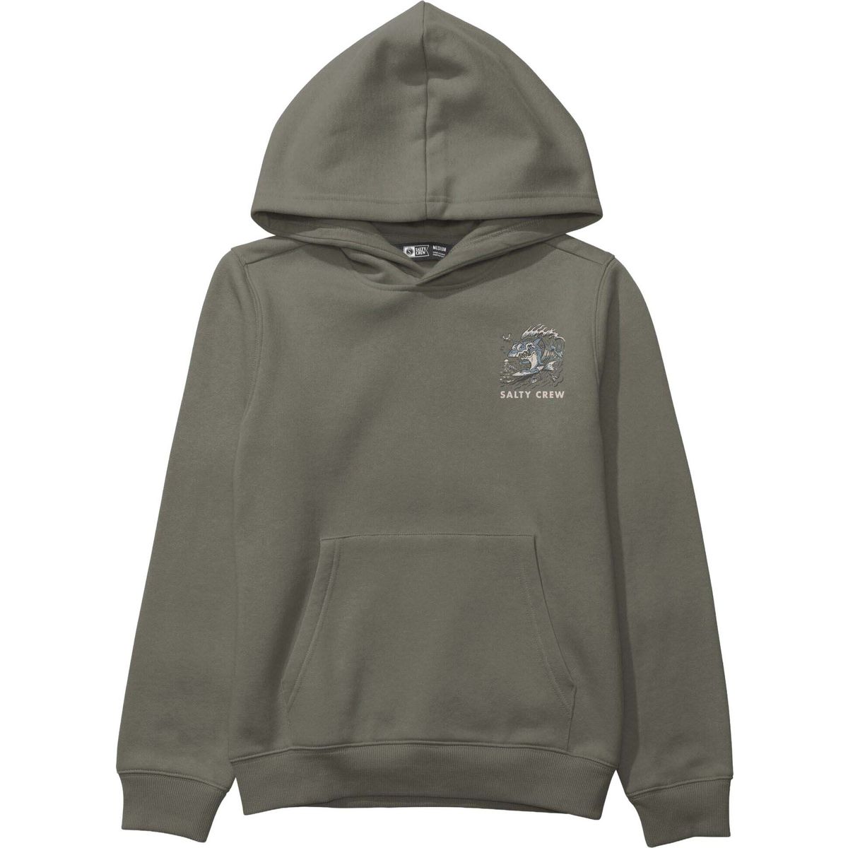 Salty Crew Surf Shark Boys Fleece dusty olive (DOL) L 20335494Y-DOL-L