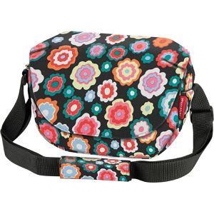 KLICKfix KLICKfix Fahrrad-Lenkertasche FUNBAG Reisenthel, 4 Liter, happy flowers, mit  -Halterung, Umhängetasche