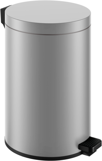 Keuco Abfallbehälter Universal 04988170000 Aluminium silber eloxiert