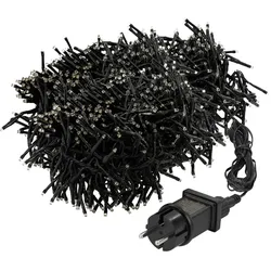ECD Germany LED Cluster Lichterkette 14,5 m, 2016 LEDs warmweiß, IP44, Strom, Innen/Außen, Weihnachtsbeleuchtung