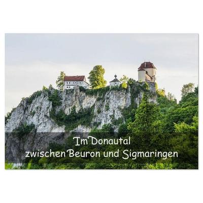 Im Donautal zwischen Beuron und Sigmaringen (Tischkalender 2026 DIN A5 quer), CALVENDO Monatskalender