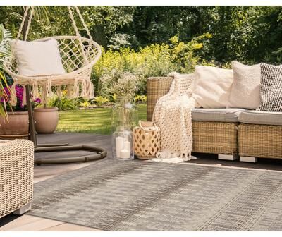 Liora Manne Lush Decor Riviera Vienna Indoor/Outdoor Area Rug