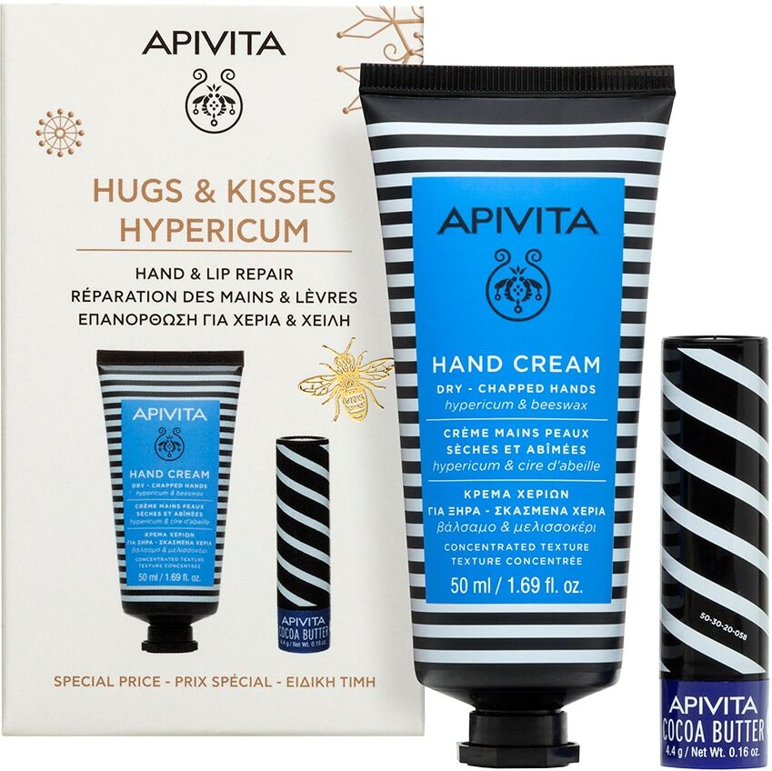 Apivita Estuche De Regalo Crema De Manos Con Hipérico .