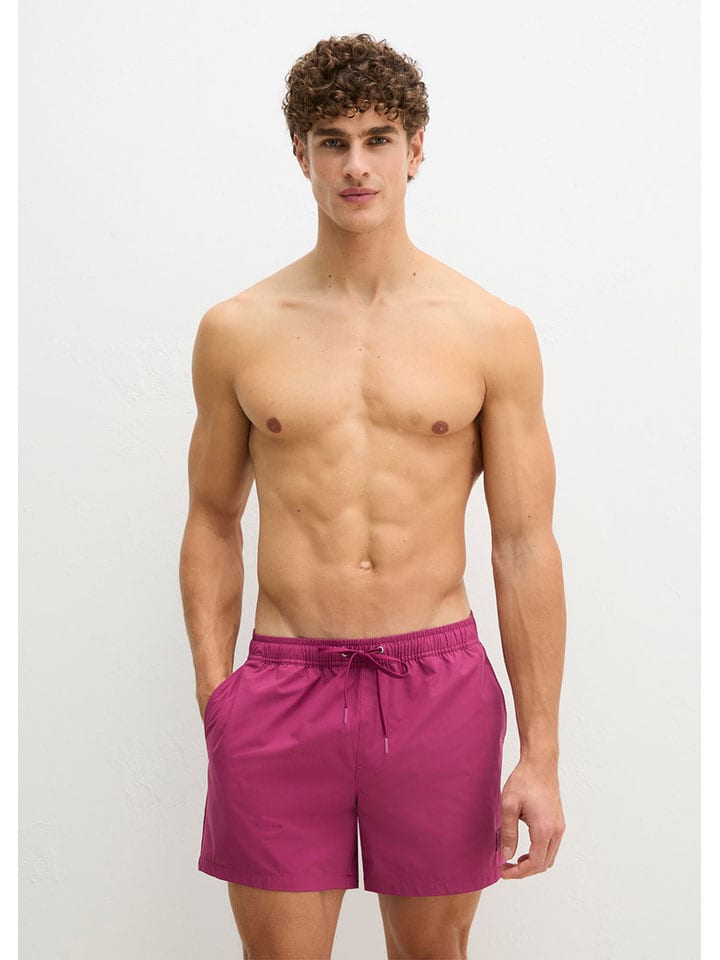 Marc O´Polo Bodywear Badeshorts in Beere - M