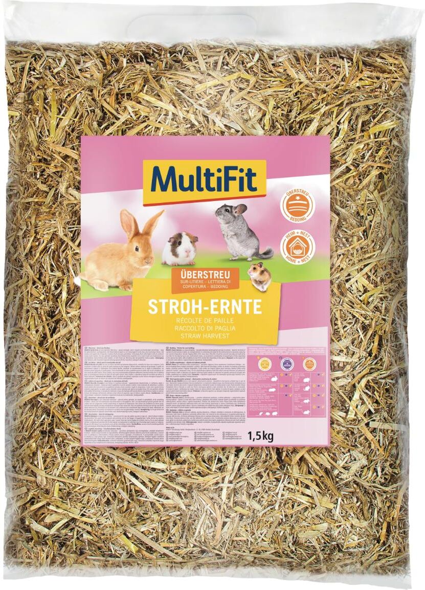 Multifit Lettiera Paglia Naturale 1.5KG