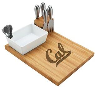 Picnic at Ascot NCAA California Berkeley University Golden Bears Bamboo Cheese & Charcuterie Board