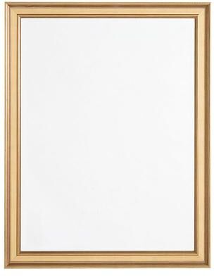 "Solid Frame Mirror - Gold, 62"" x 42"" - Ballard Designs"
