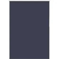vidaXL Verdunkelungsrollo Marineblau 110x175 cm Stoffbreite 105,7 cm