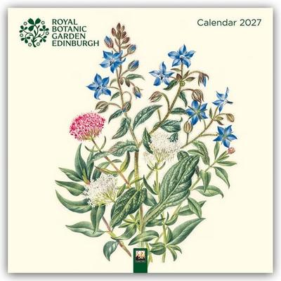 Royal Botanic Garden Edinburgh – Pflanzen 2027 – Original Flame Tree Publishing-Kalender [Kalender]