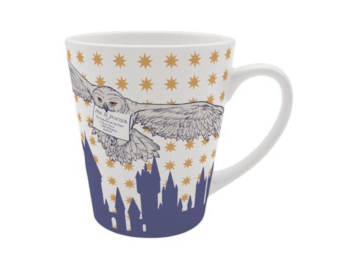 ABYSTYLE – Mug HARRY POTTER Lettre de Poudlard – Produit Officiel – 250 ml – Céramique Haute Qualité – Design Magique