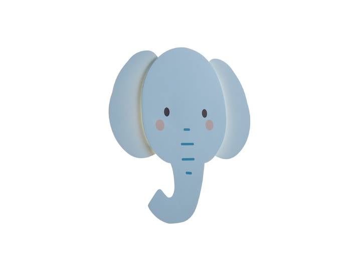 Applique murale pour enfants bleue avec LED à 3 niveaux de