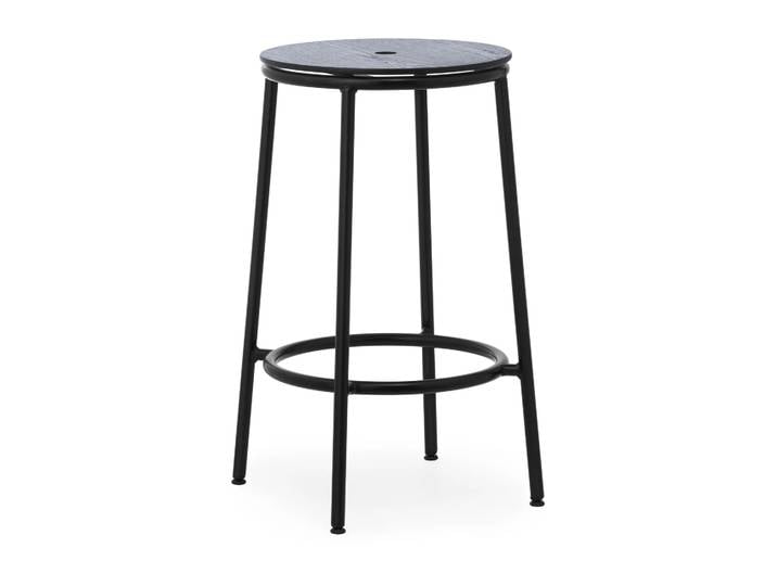 Normann Copenhagen Circa Barhocker 65 cm Schwarze Eiche
