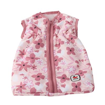 Puppen Schlafsack CHIC2000 "Brombeere", rosa (flowers rosa), Puppenausstattungen, KinderB:27cm H:2cm T:45cm, Polyester, B:27cm H:2cm T:45cm