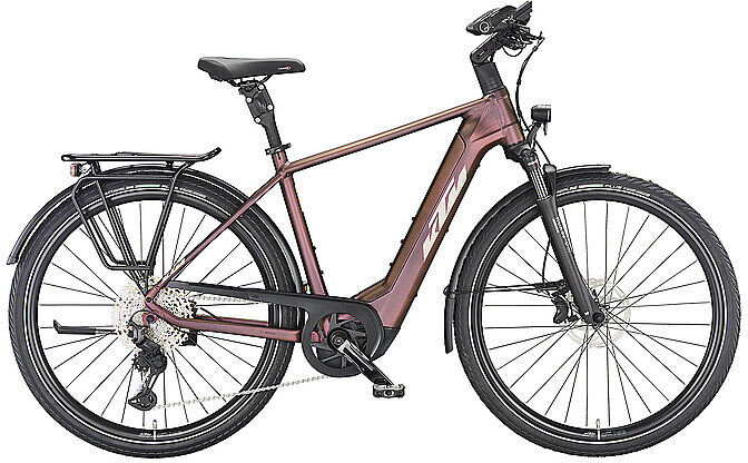 KTM Herren E-Trekkingbike 28 Macina Style 720 rot   46CM M