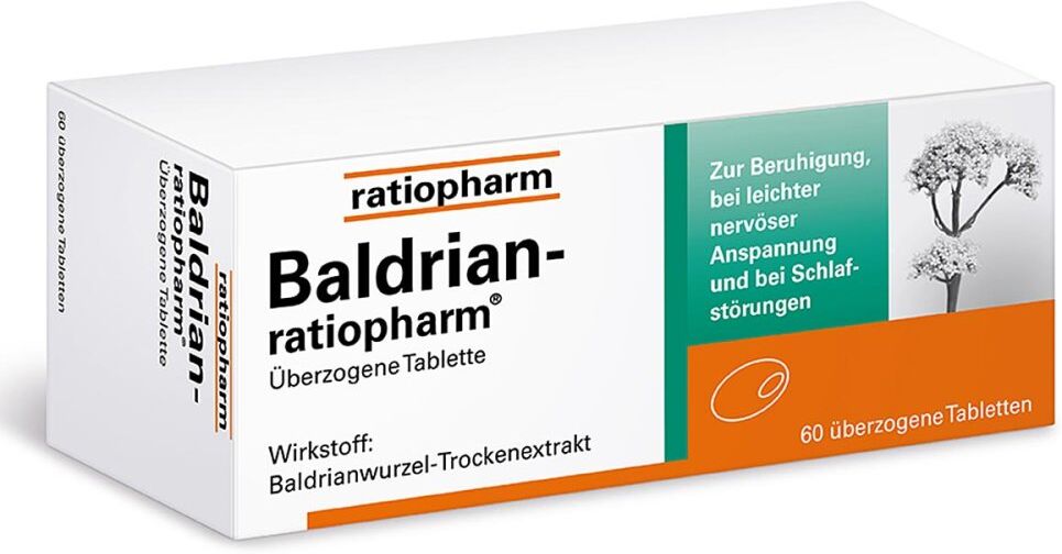 Baldrian Ratiopharm Baldrian-ratiopharm® überzogene Tablette