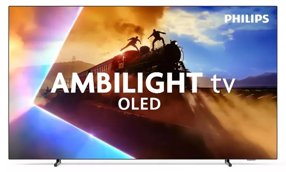 Philips Ambilight 55OLED801/12, 139,7 cm (55"), 3840 x 2160 Pixel, OLED, Smart-TV, WLAN, Schwarz
