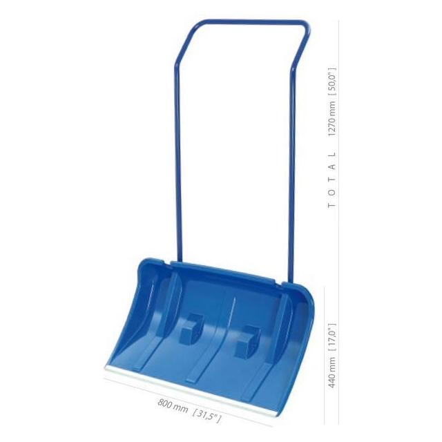 Prosperplast łopata Podwójna Arctic Niebieska 80cm (458155)