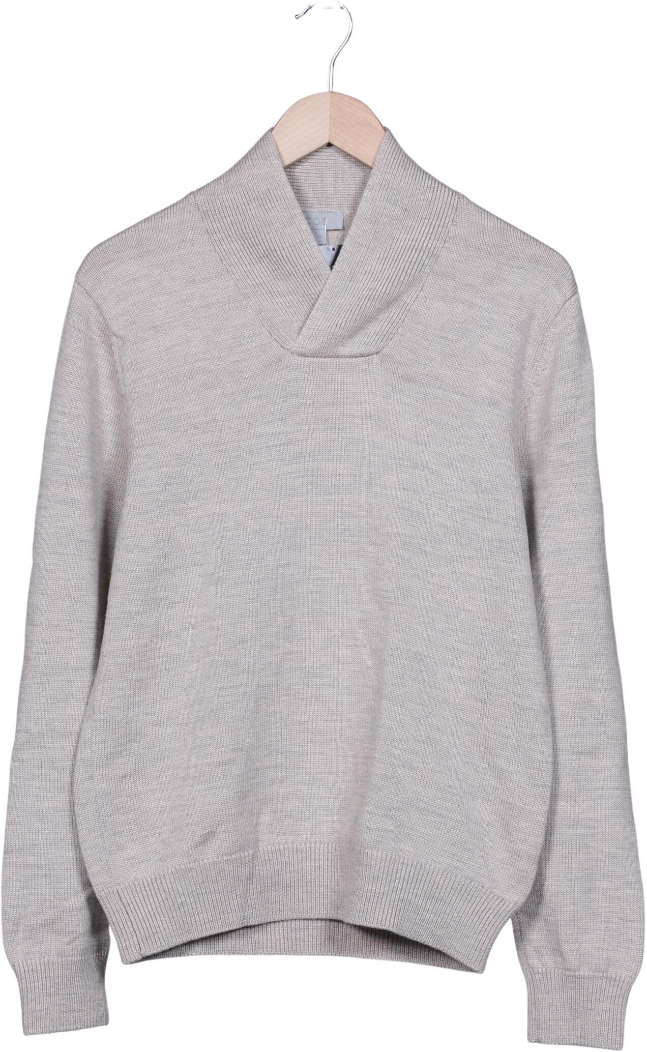 COS Damen Pullover, Grau, Gr. M, Wolle - Second Hand