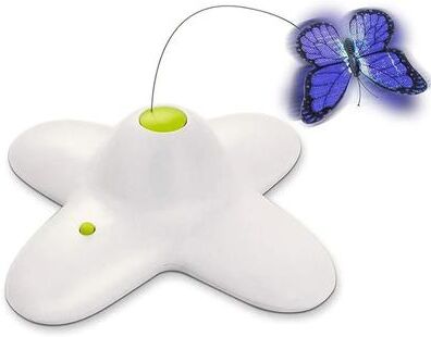 Uplift Picks Automatic 360 Rotating Butterfly Cat Toy For Interactive Indoor Play Automatic 360 Rotating Butterfly Cat Toy For Interactive Indoor Play