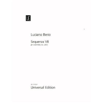 Berio, L: Sequenza VII für Oboe -