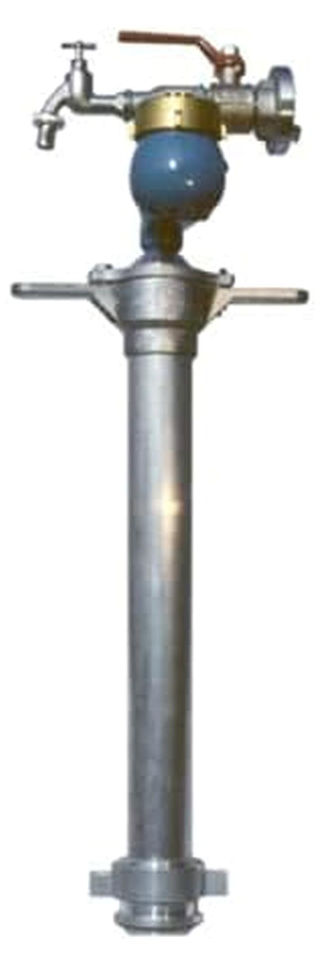 Wassermess-Standrohr Storz C Zapfhahn DN80 Wasserzähler Hydrant QN 2,5