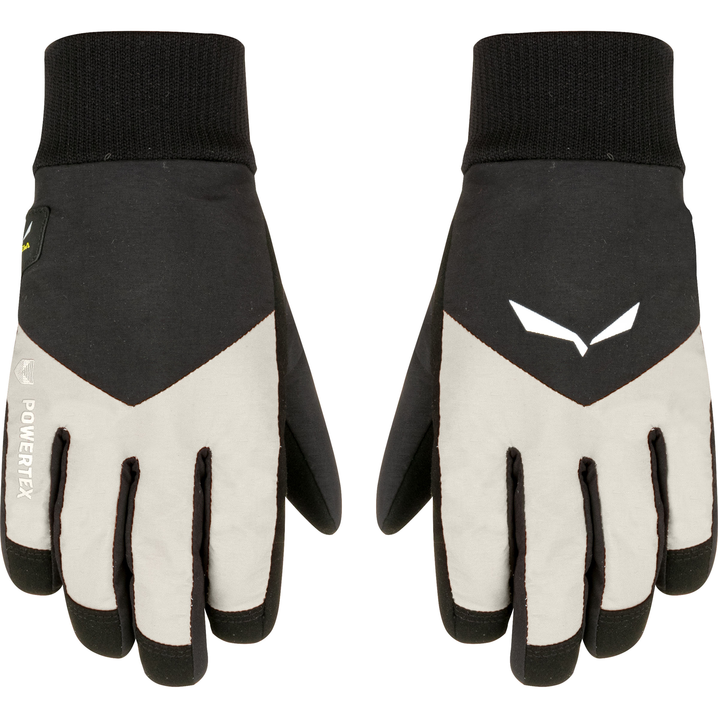 Salewa PTX/TWR Kinder Fingerhandschuhe schwarz Größe 128 Bergsteigen Winddicht Wasserabweisend