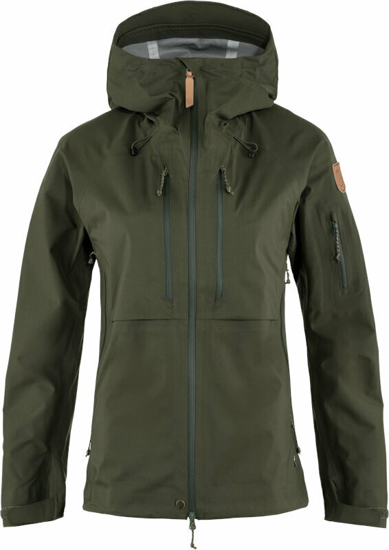 Fjällräven Keb Eco-Shell W Deep Forest L Outdoor Jacke