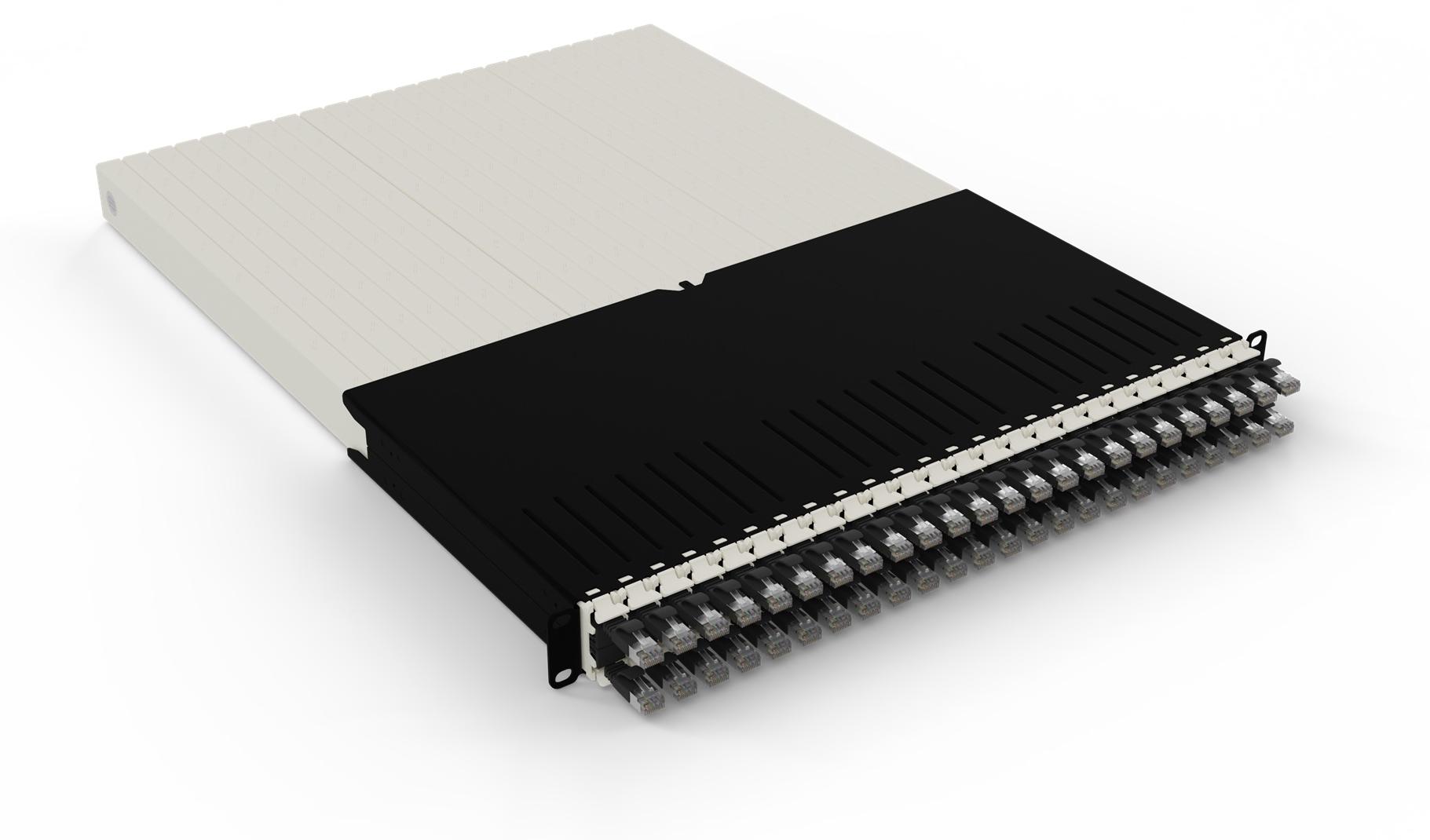 PATCHBOX .one / 30RU / STP / Black, 1,8 m, Cat6a, U/FTP (STP), RJ-45, RJ-45, Schwarz