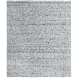 Uni-Teppich 60 x 90 cm Wolle Light Grey