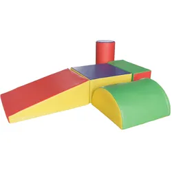 Hardin 1fachgut Kinder Softbausteine 5 tlg. - Mehrfarbig