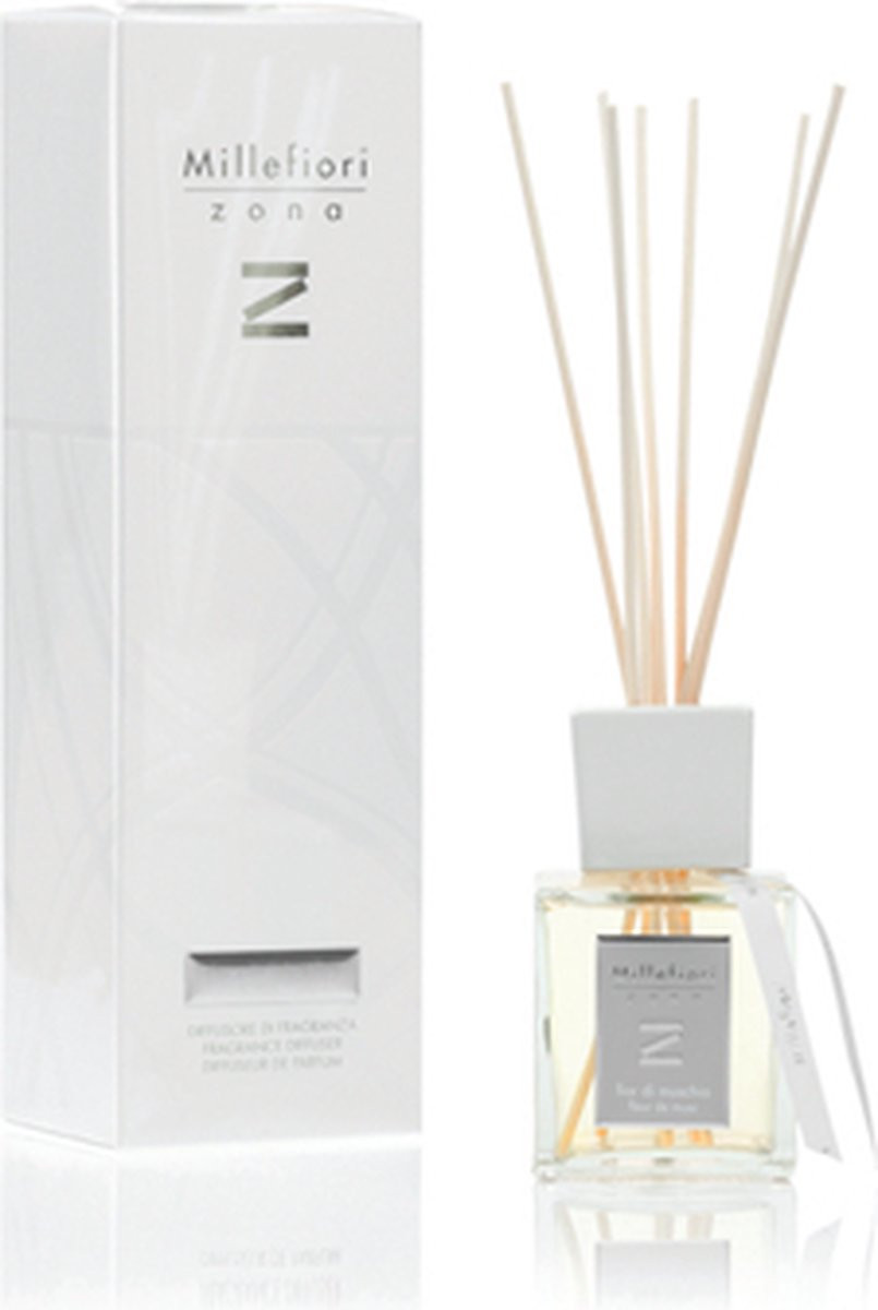 Millefiori Zona Geurstokjes 250 ml - Fior di Muschio
