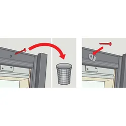 VELUX Schrauben f.Haltekrallen ZOZ 115 bei GGL ..62