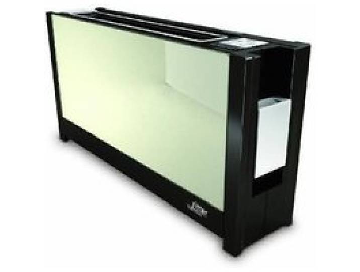 Grille-pain électrique Ritter Volcano 5 - Façade en verre - Blanc