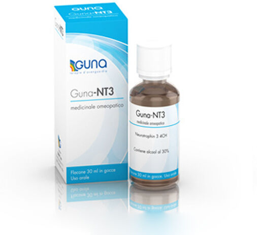 GUNA SpA Guna-NT3 Gocce 30ml - Medicinale Omeopatico per il Benessere Emotivo
