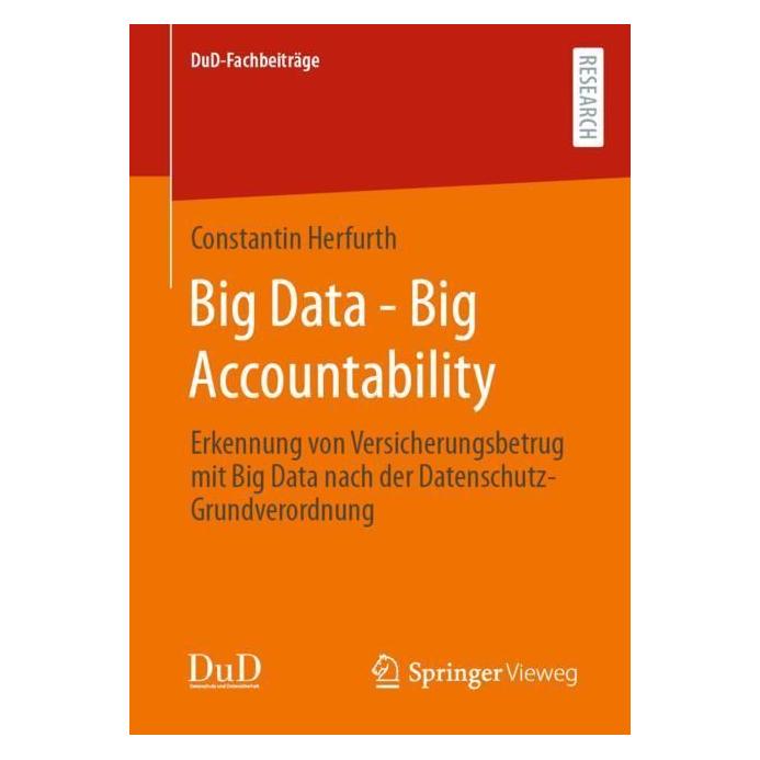 Springer Big Data - Big Accountability (Deutsch, Softcover, Constantin Herfurth) (56887426)