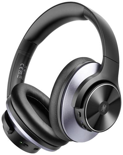 OneOdio A10 Over Ear Headset Bluetooth Stereo Schwarz, Blau High-Resolution Audio, Noise Cancelling Headset