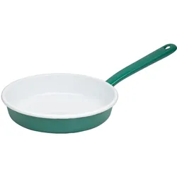 Riess Omelett/Palatschinkenpfanne dark Ø20cm Nature Green Emaille