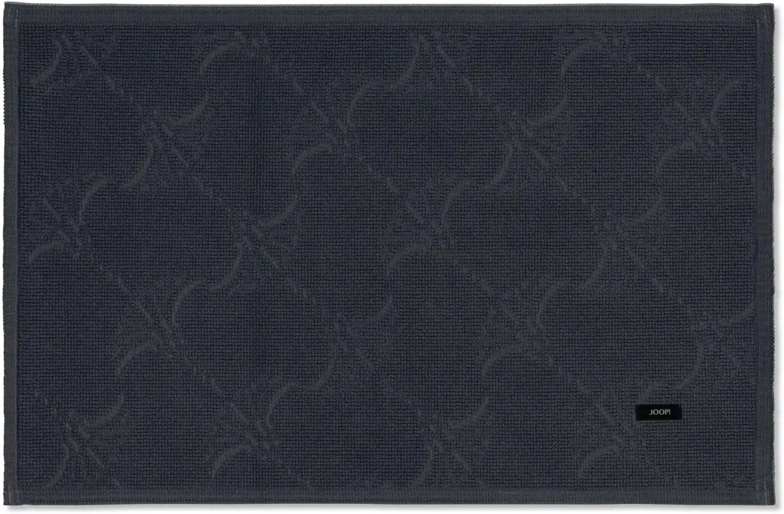 JOOP! Badteppich New Cornflower   ¦ grau ¦ Synthetik ¦ Maße (cm): B: 60